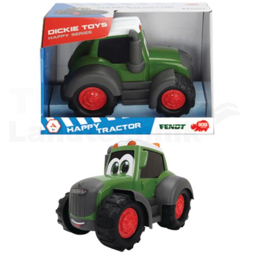 Happy Traktor, Freilauf, 25 cm, grün