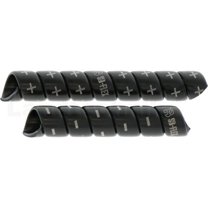 Spirals Flex Kennzeig. Schwarz +/- Spirals Flex Kennzeig. Schwarz +/-