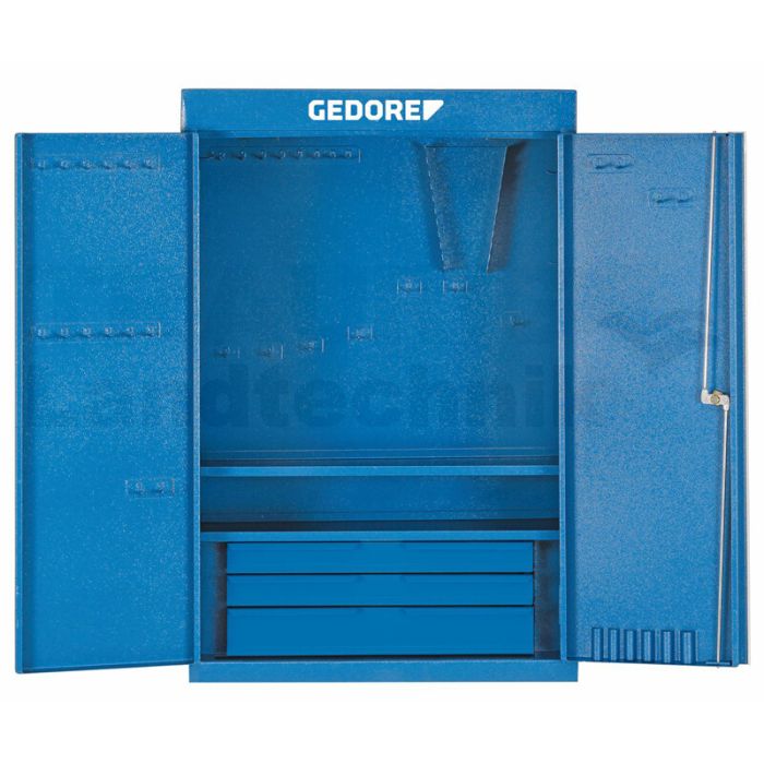 Werkzeugschrank, leer, 970 x 650 x 250mm