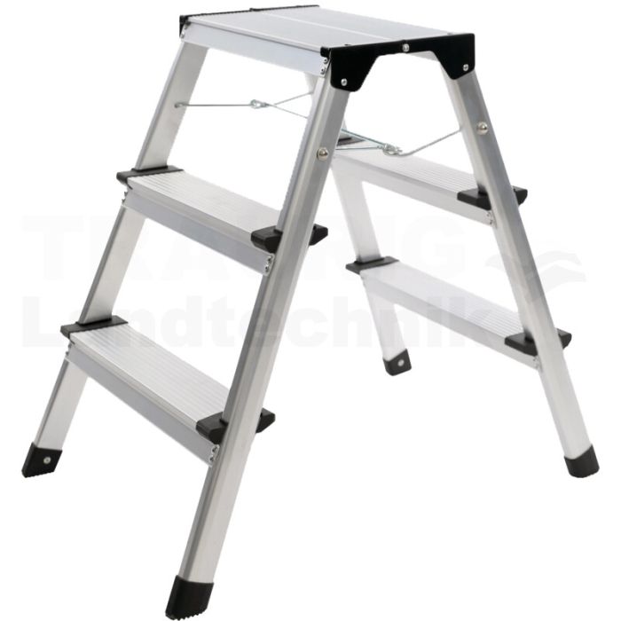 Aluminium-Stufen-Stehleiter