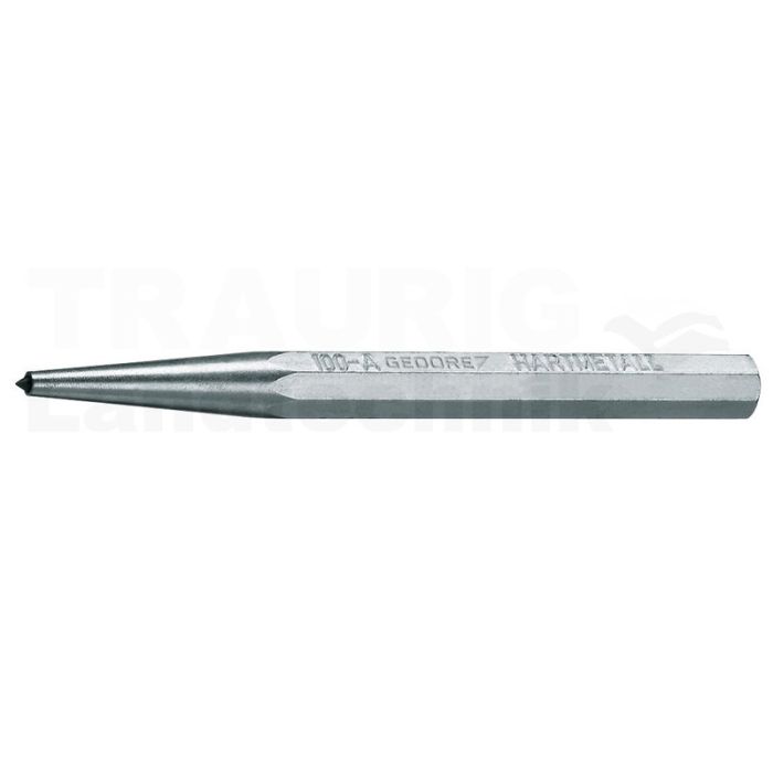 Körner mit Hartmetallspitze 130x12x4 mm