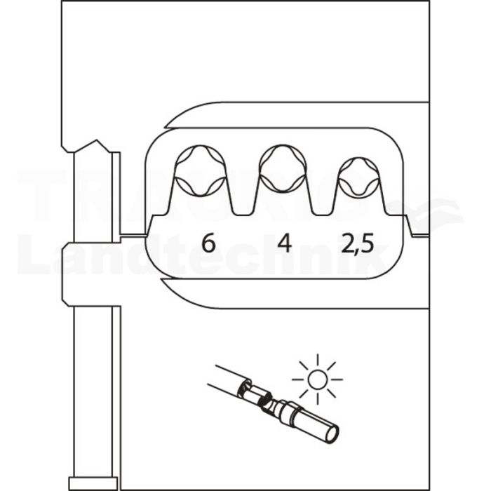Modul-Einsatz für Solarlok