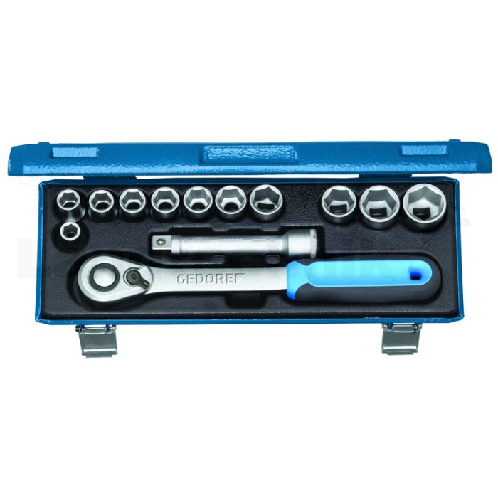 Steckschlüssel Satz 1/ 2'' 13tlg