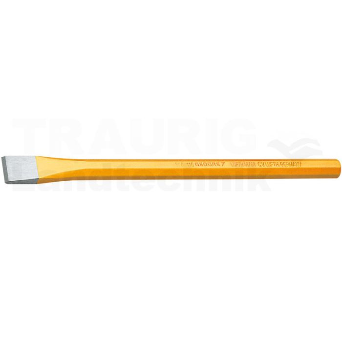 Maurermeissel 8 - kant, 300 x 18mm