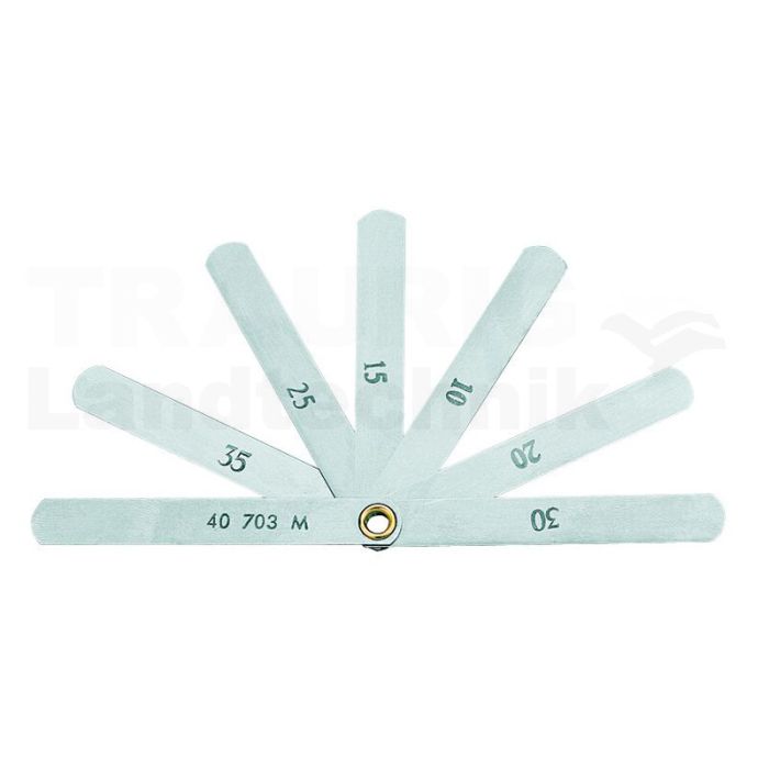 Ventil-Fühlerlehre 0,1 - 0,4 mm