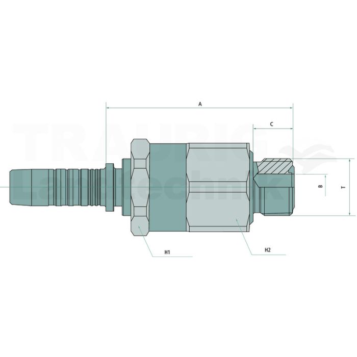 ROTOFIT ORFS DN16 1.3/16 MF ROTOFIT ORFS DN16 1.3/16 MF