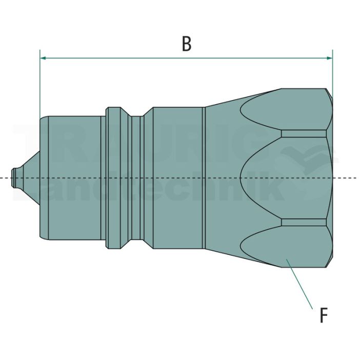 STECKKPLG. (N) STECKER BG1 G1/4 IG STECKKPLG. (N) STECKER BG1 G1/4 IG