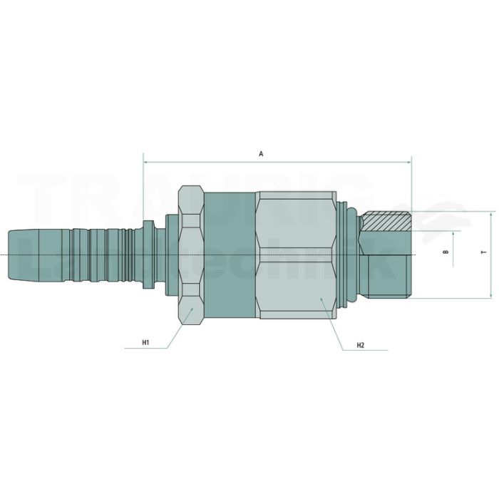 ROTOFIT AGM DN12 M22X1,5 MF