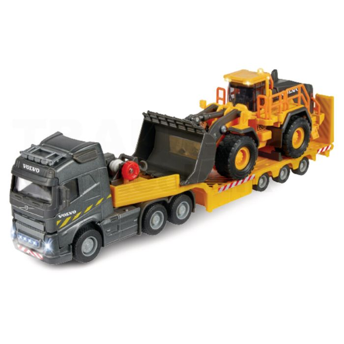 Volvo Truck + Wheel Loader