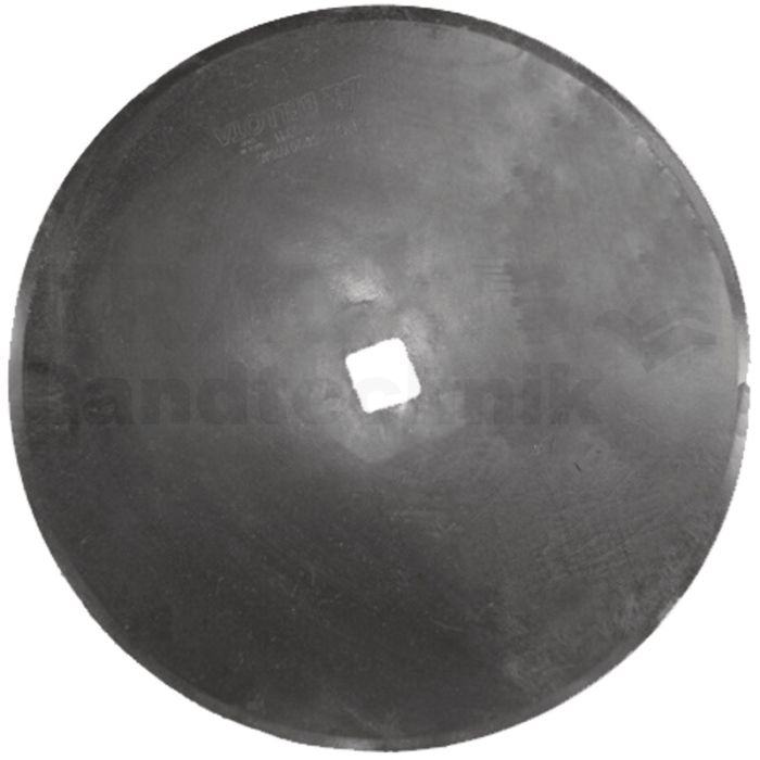 22" x 1/4" Disc Blade 1-1/2" Sq 22" x 1/4" Disc Blade 1-1/2" Sq