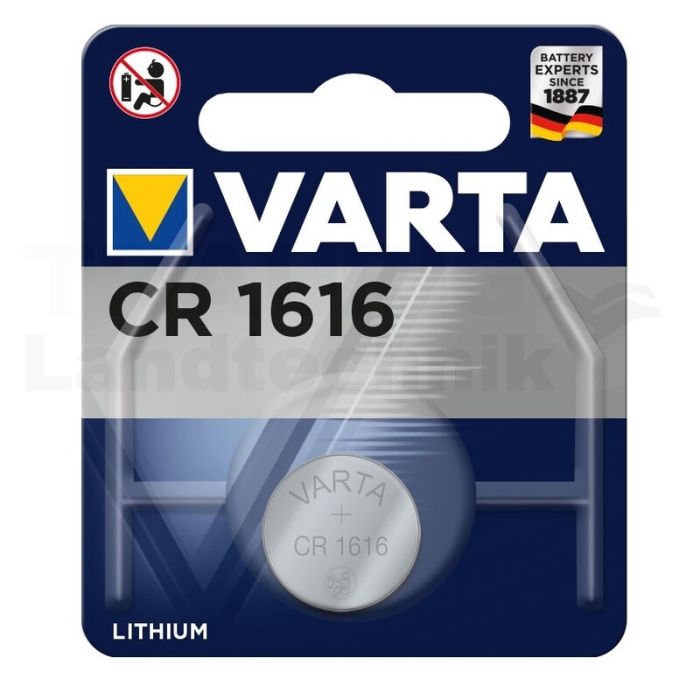 Knopfzelle CR 1616 1er Blister Lithium