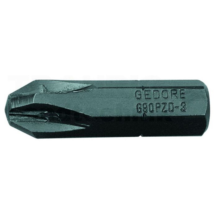 Schraubendreherbit 1/4" Kreuzschlitz PZ