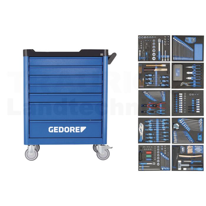 Werkzeugwagen mit Sortiment
