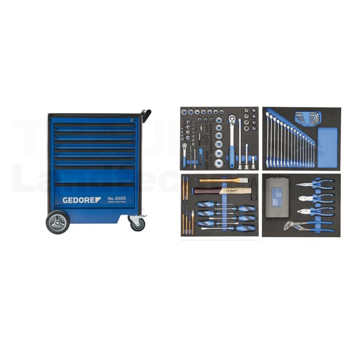 Werkzeugwagen mit Sortiment