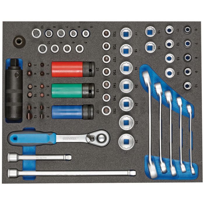 Werkzeugsortiment in 2/4 CT-Modul