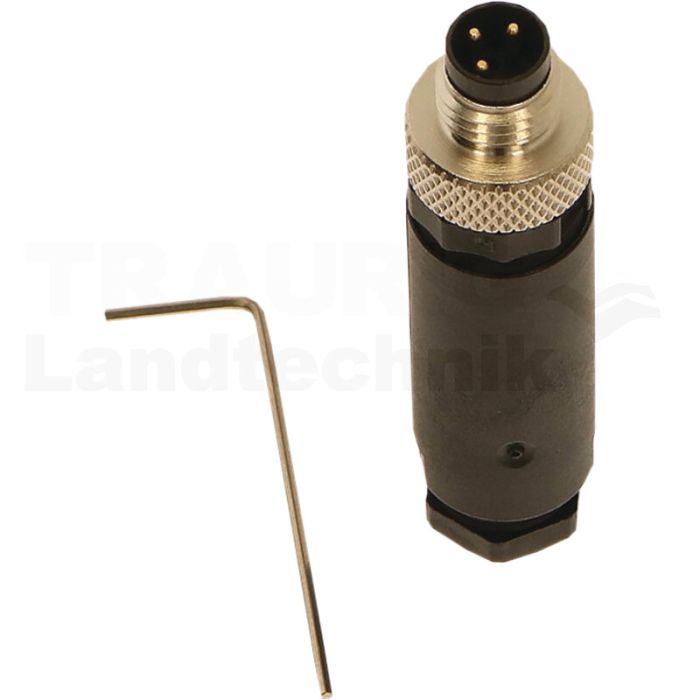Stecker 3-polig M8