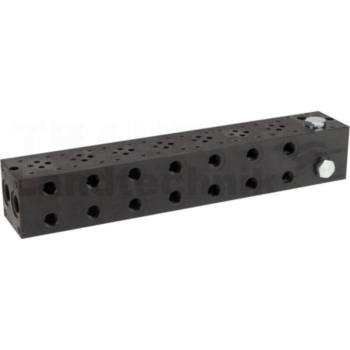 fuss/patroneplatte 7-fach NG06 Stahl fuss/patroneplatte 7-fach NG06 Stahl