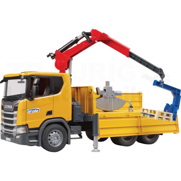 Scania Super 560R Baustellen-LKW Kran