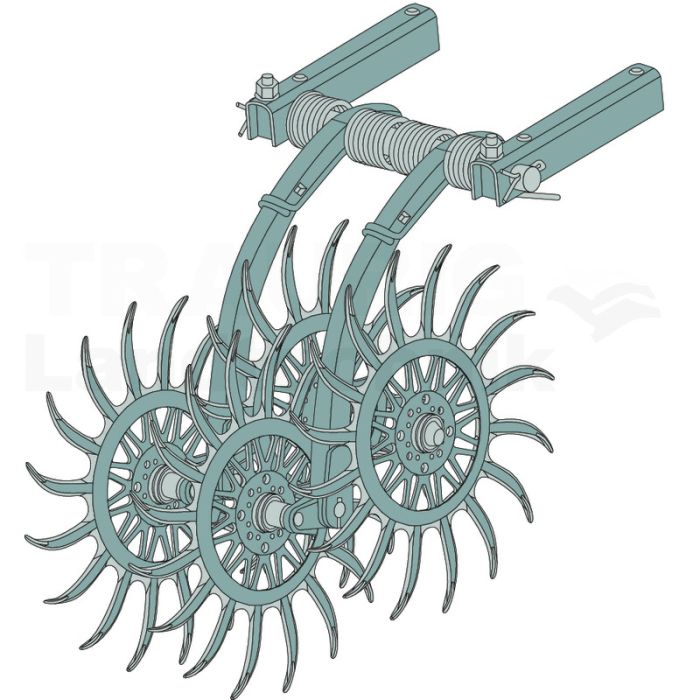Rollenstriegel Baugruppe