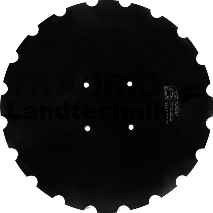 Scheibe D=610 feingezackt Lochkreis:170 Scheibe D=610 feingezackt Lochkreis:170
