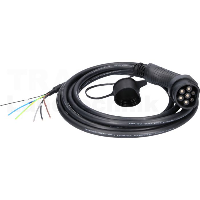 efuturo Ladekabel, Ende offen auf Typ 2
