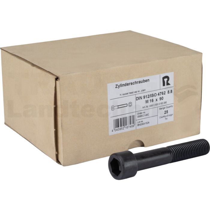 VPE25 Zylinderschraube M16x90 DIN 912