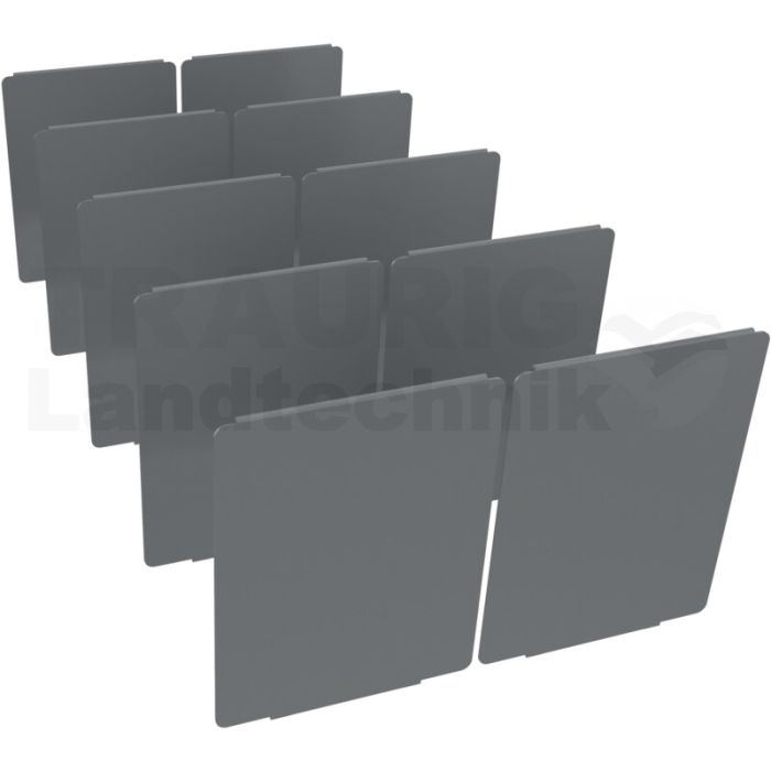 Trennbleche 100 x 125 mm