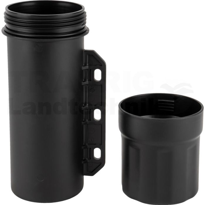 Dokumentenrolle, schwarz, 1 Lasche