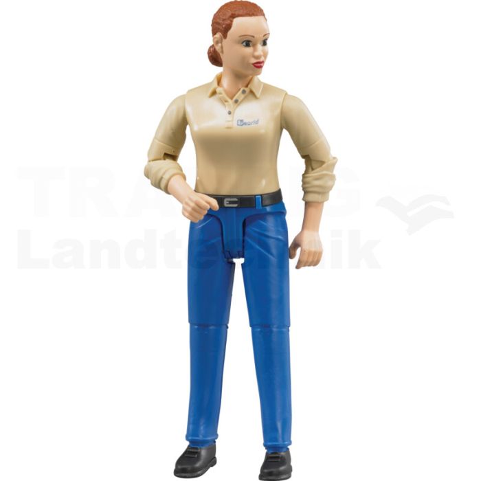 Frau mit blauer Hose Frau mit blauer Hose