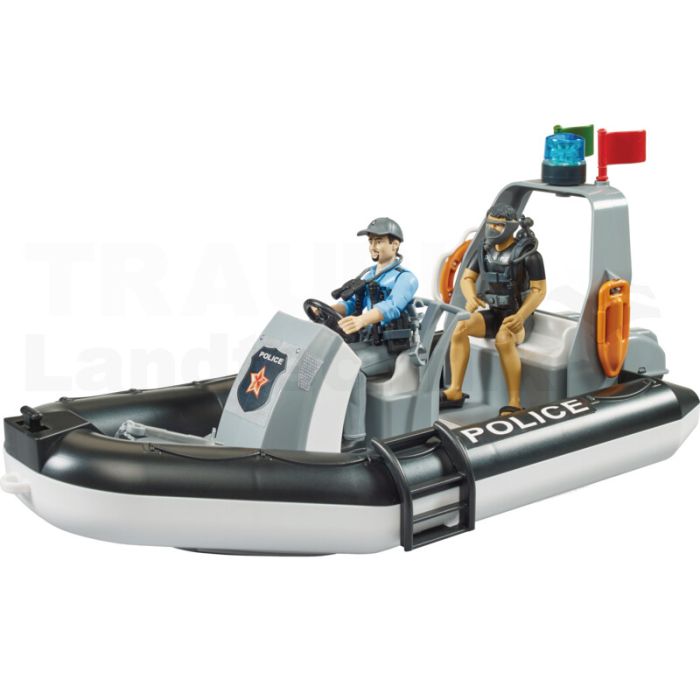 bworld Polizei Schlauchboot, Rundumleuch