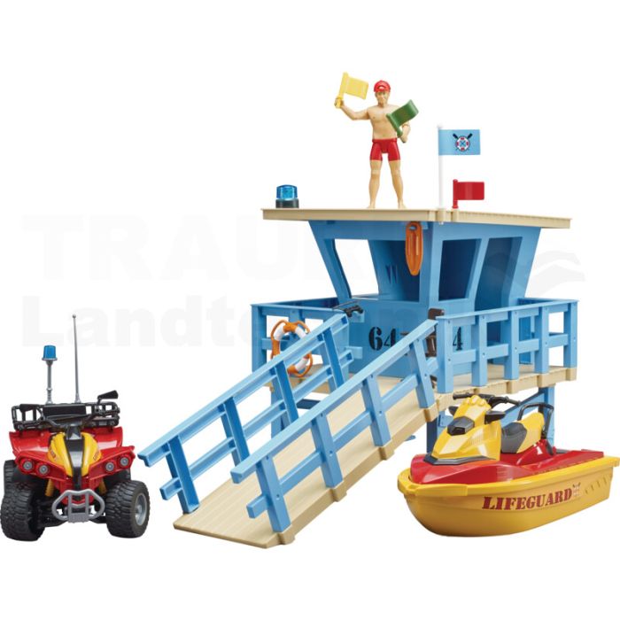bworld Life Guard Station mit Quad und P bworld Life Guard Station mit Quad und P