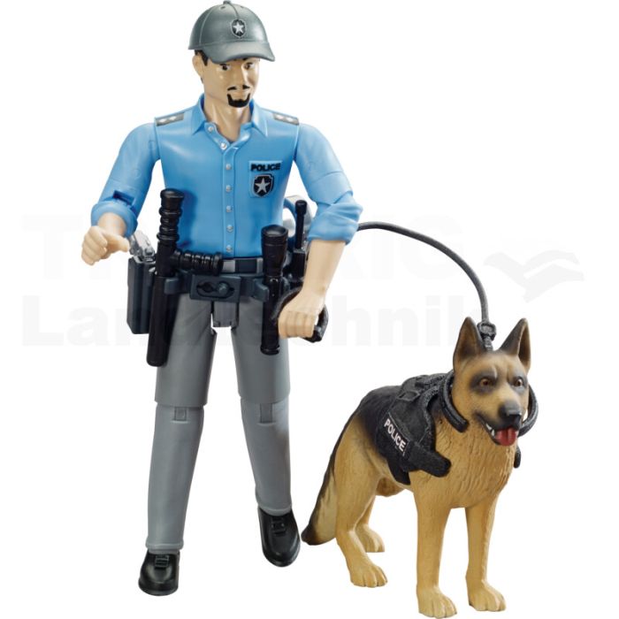 bworld Polizist mit Hund