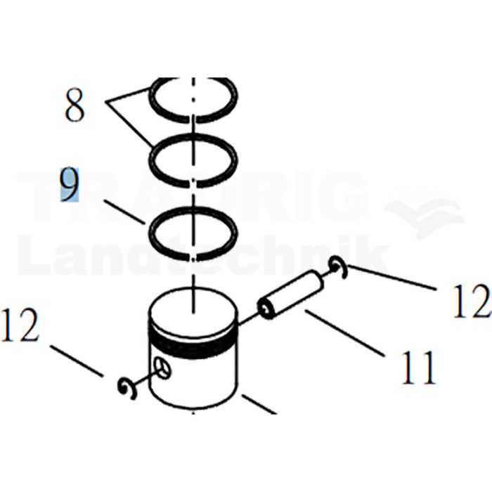 Kolbenring 2