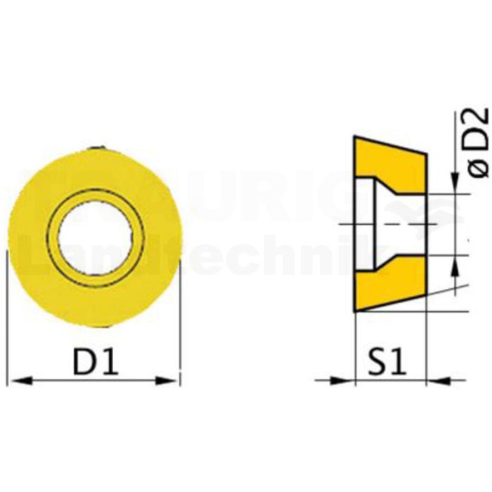 Schneidplatten "RNMG 1003 MO" 5 Stück