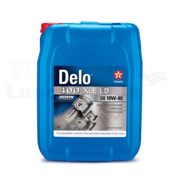 20L Motorenöl Delo 400 XLE LD 10W40