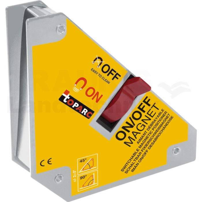 Magnet-Schweißwinkel, abschaltbar Magnet-Schweißwinkel, abschaltbar