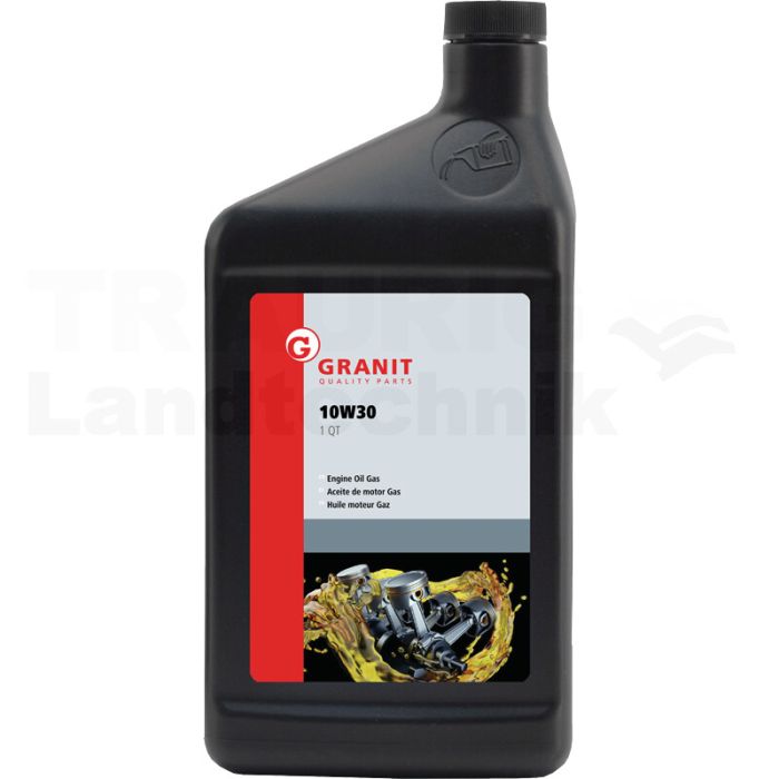Motoröl Gas, 10W30 (QT-Karton) Motoröl Gas, 10W30 (QT-Karton)