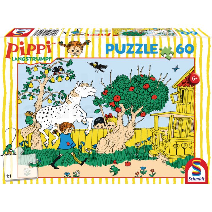 Puzzle 60 Teile Pippi Langstrumpf Stark Puzzle 60 Teile Pippi Langstrumpf Stark