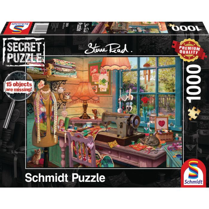 Puzzle 1000 Teile Im Nähzimmer Puzzle 1000 Teile Im Nähzimmer