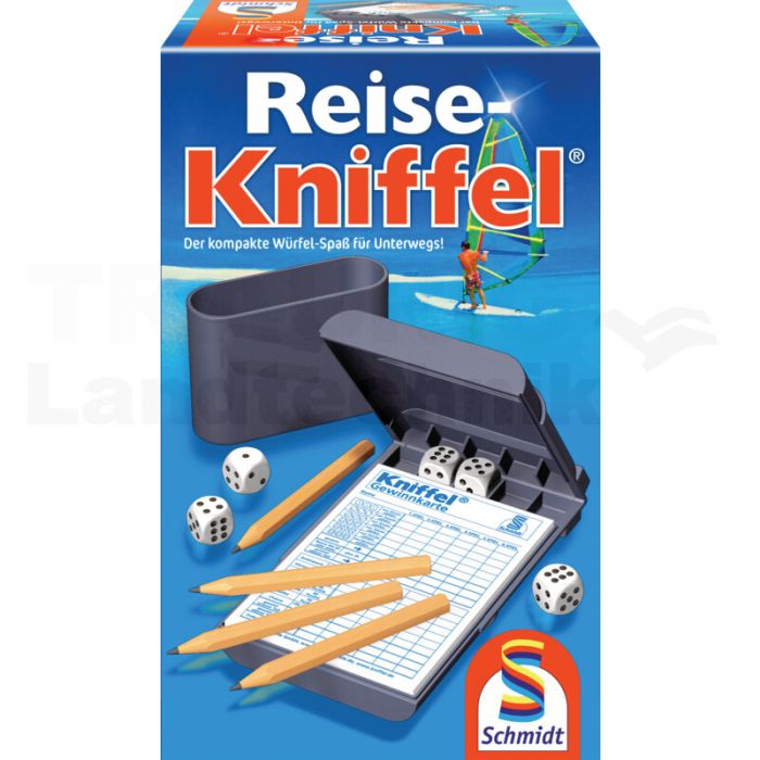 Reise-Kniffel mit Zusatzblock Reise-Kniffel mit Zusatzblock