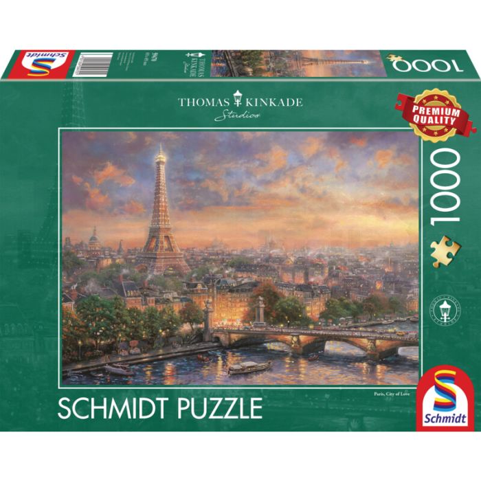 Puzzle 1000 Teile Paris, Stadt der Liebe Puzzle 1000 Teile Paris, Stadt der Liebe