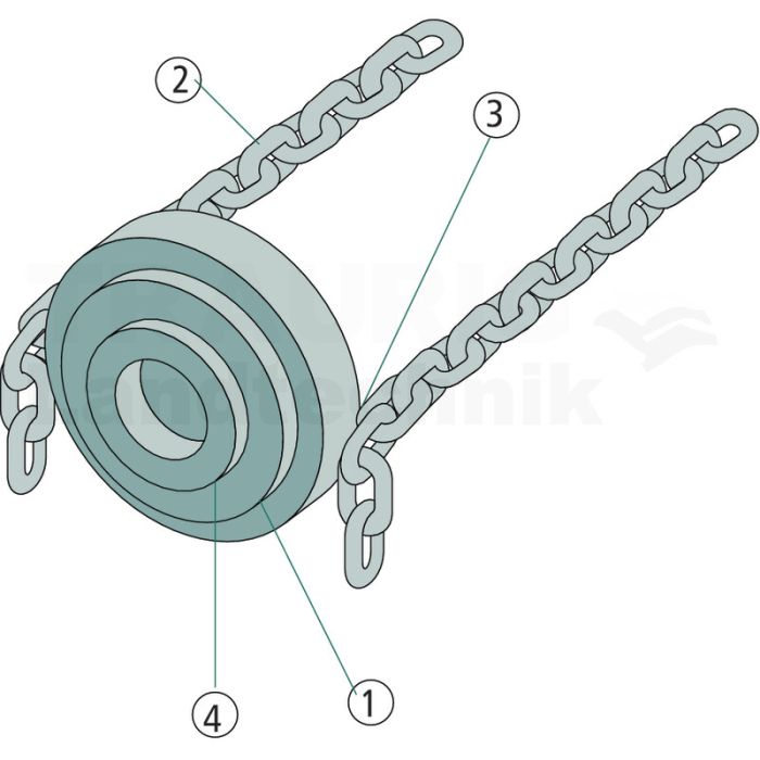 Adapterring 70 mm