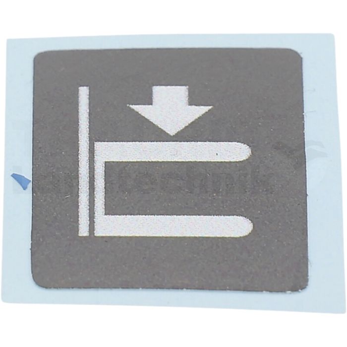 Aufkleber: Bedienung Joystick Aufkleber: Bedienung Joystick