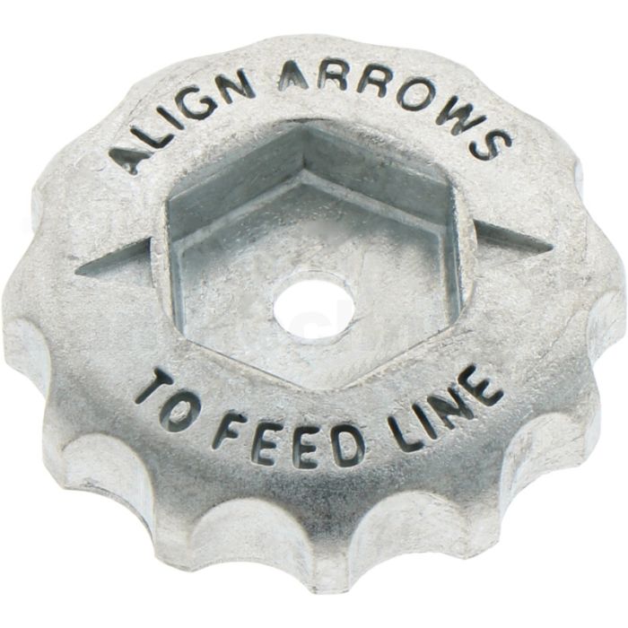 Aluminiumstoßknopf