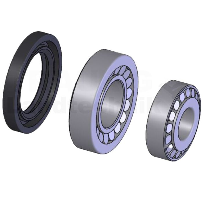 Radlagersatz 30203 / 30205 mit Dichtring