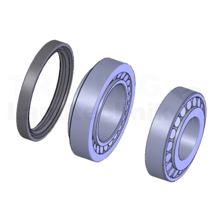 Radlagersatz 30206 / 30208 mit Dichtring
