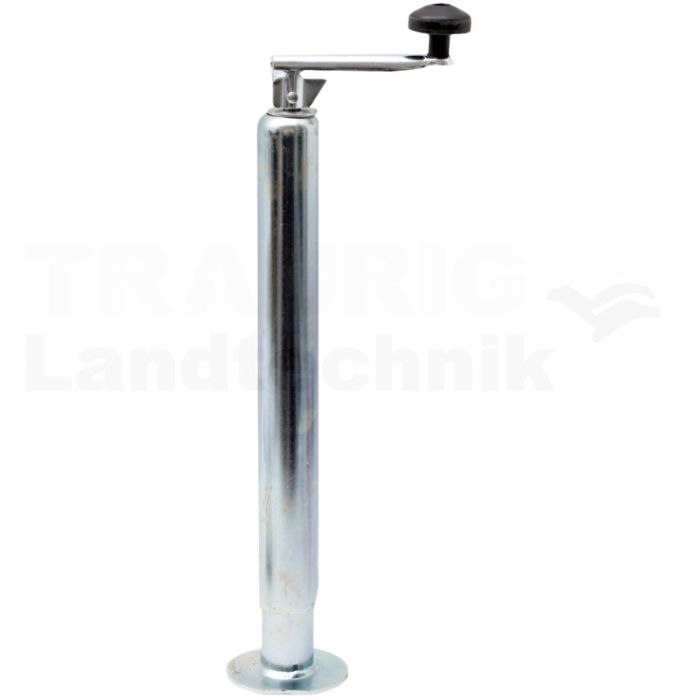 Stützfuss, verzinkt mit Spindel, 48mm