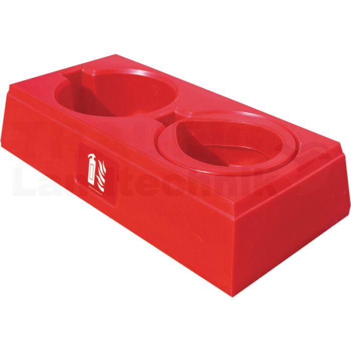 Feuerlöschständer rot 645x150x320 Feuerlöschständer rot 645x150x320
