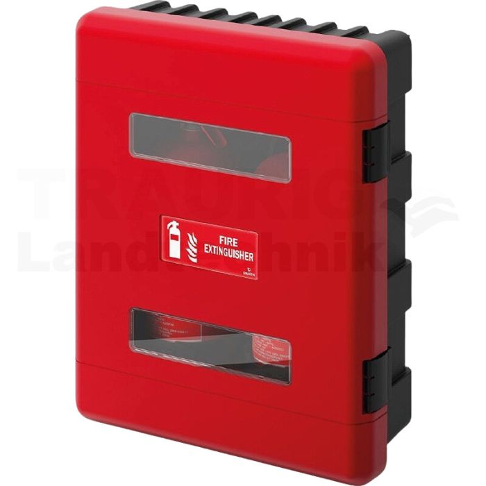 Feuerlöscherkasten Dual mit Fenster