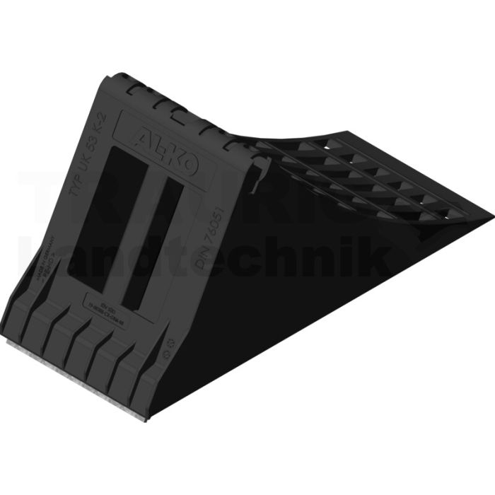 U-Keil G53 schwarz mit Metallschiene
